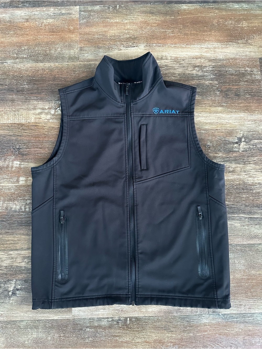 Ariat Soft Shell Vernon 2.0 Black Vest Men Size Large
